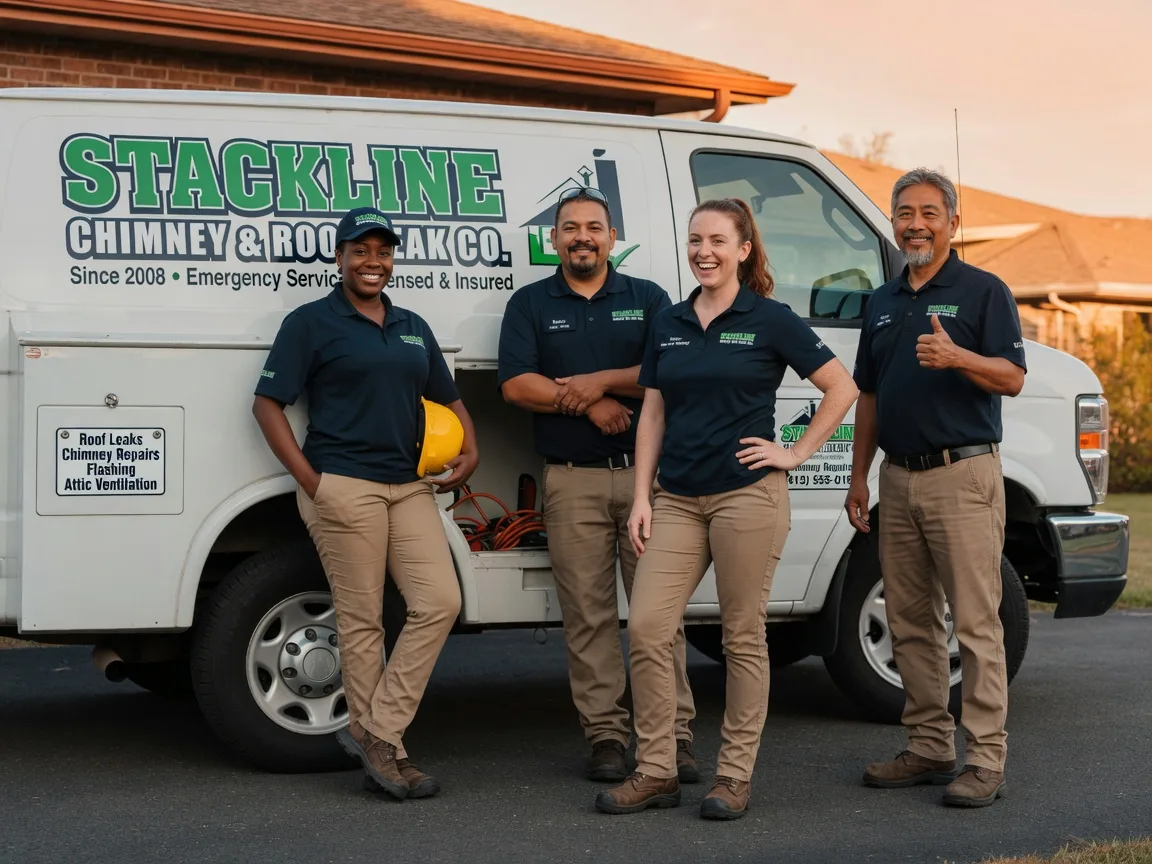 Chimney flashing repair company in Palos Park, IL
